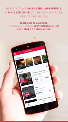 Passagens Imperdíveis android App screenshot 6
